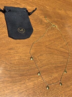 Gold Disc Pendant Necklace - Women Jewelry